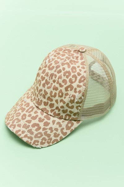 Distress Mesh Back Cap