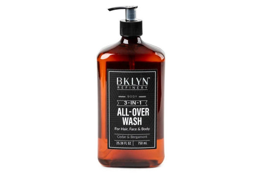 3-in-1 Wash, Amber Drop Shoulder Bottle