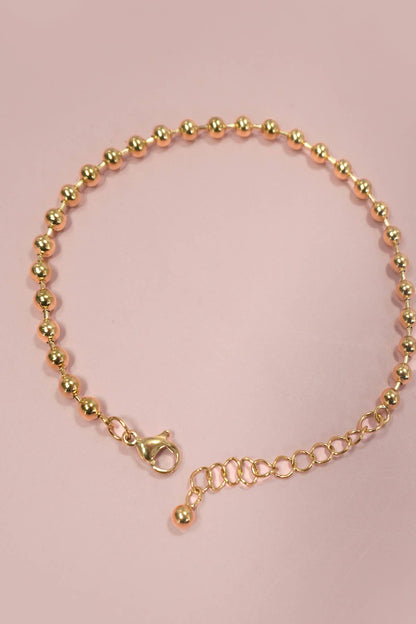 18K STAINLESS STEEL BRACELET FOR CHARMS