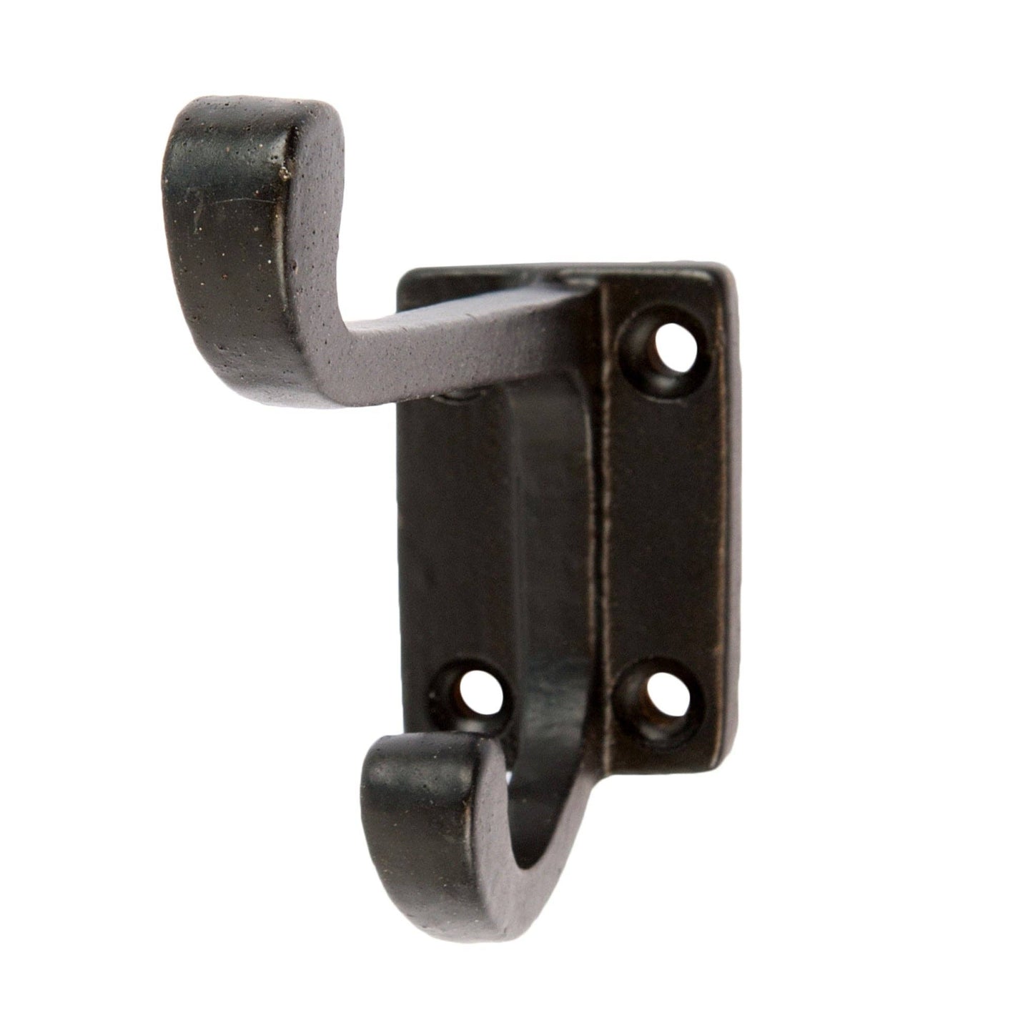 Rectangular Plate Rounded Hat & Coat Hook