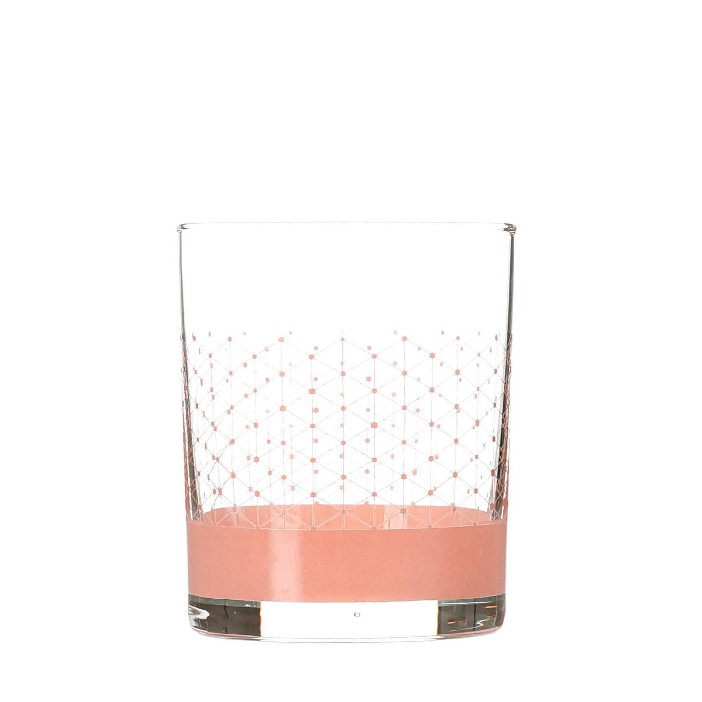 Pink Decorated Glasses