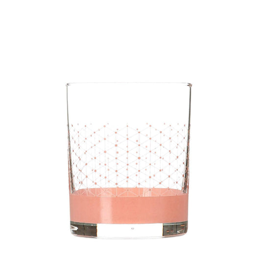 Pink Decorated Glasses