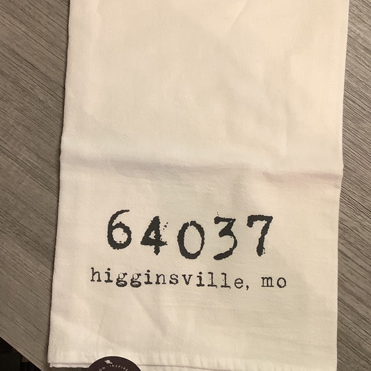 Higginsville Tea Towel