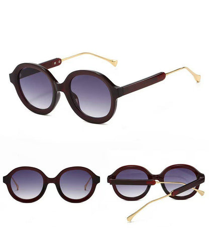 RETRO  ACETATE FRAME UV400 EYEWEAR SUNGLASSES | G824