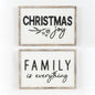 24x16x1.5 wood framed (CHRISTMAS/family)