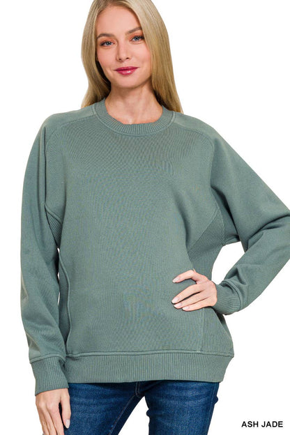 Fleece Round Neck Sweatshirts