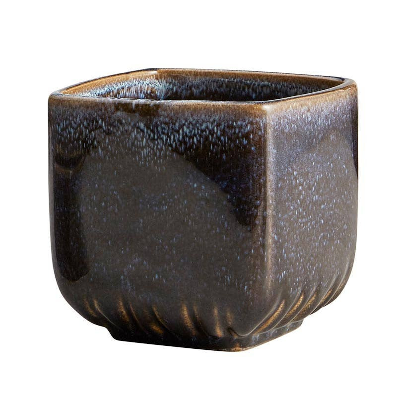 Navy Square Pot Lrg