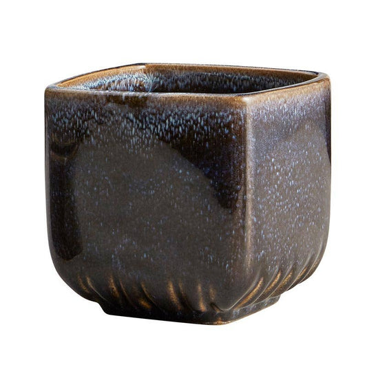 Navy Square Pot Lrg