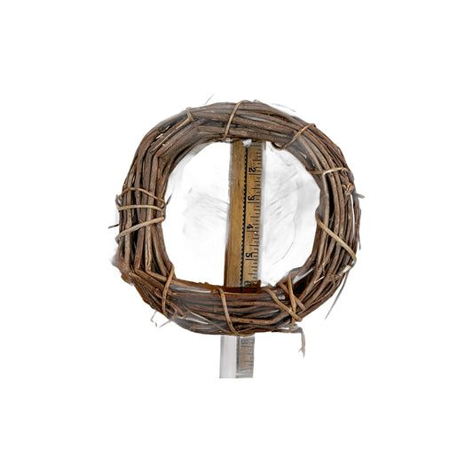 small husky grapevine wreath