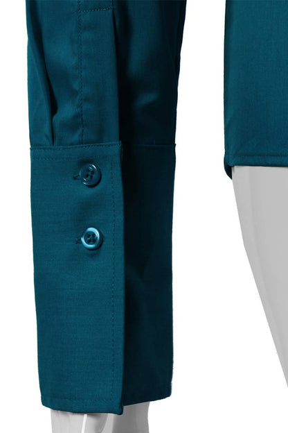 Button Down Long Sleeve Collared Shirt
