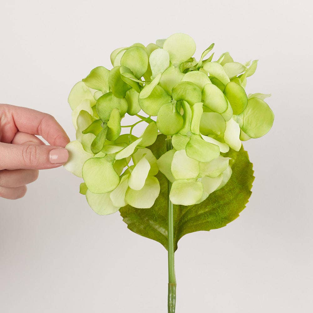 19" Artificial Hydrangea Polysilk Flower Stem -