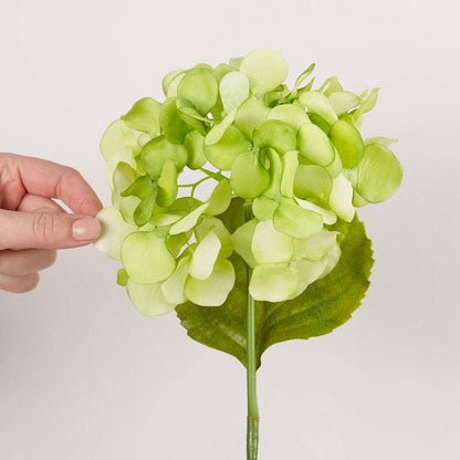19" Artificial Hydrangea Polysilk Flower Stem -