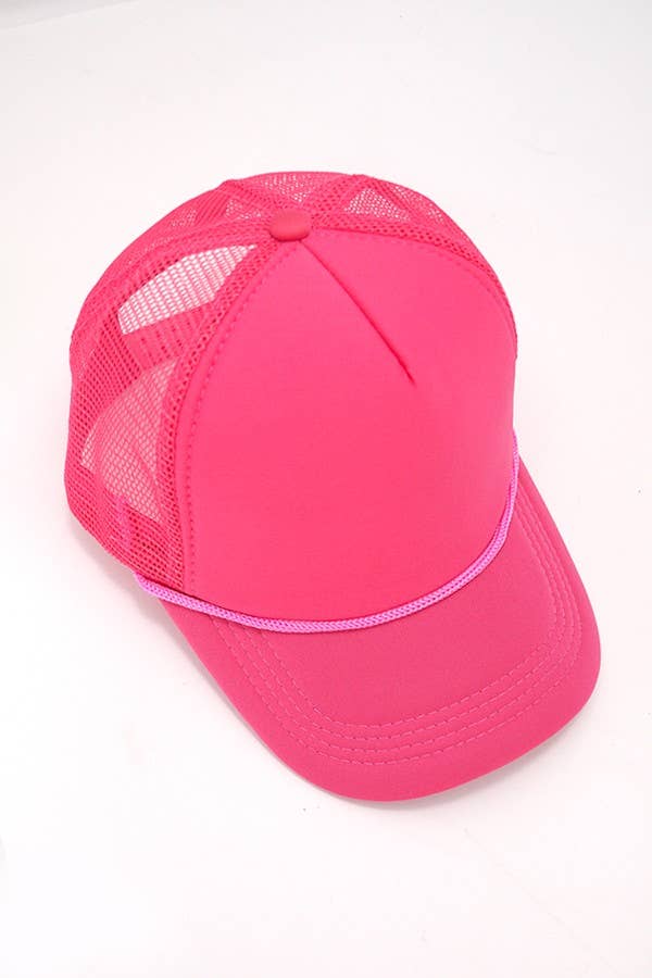 Custom Trucker Foam Front Mesh Back Cap |