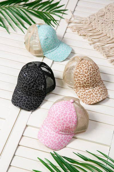 Distress Mesh Back Cap