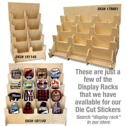 Great Outdoors Die Cut Vinyl Sticker