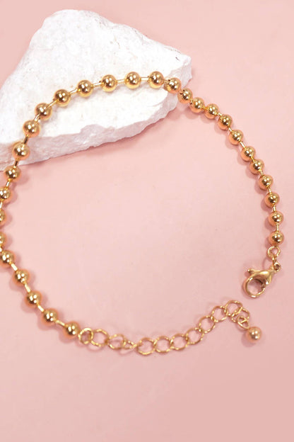 18K STAINLESS STEEL BRACELET FOR CHARMS