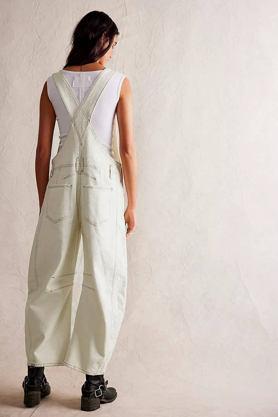 Bib-and-Brace Barrel Overalls