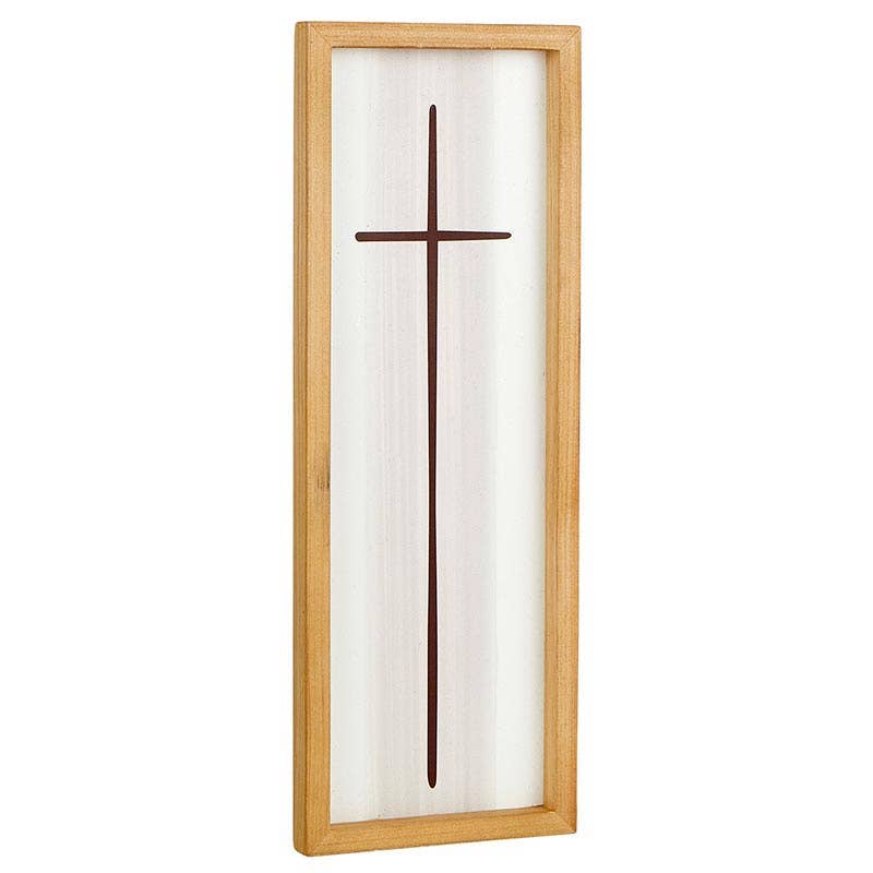 Framed Cross - Cream