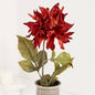 25" Artificial Dahlia Stems