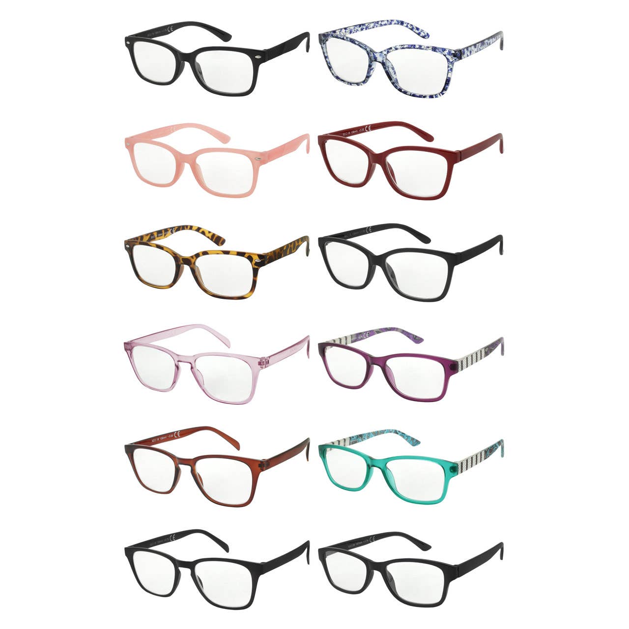 Reading Glasses Assorted Color+2.50