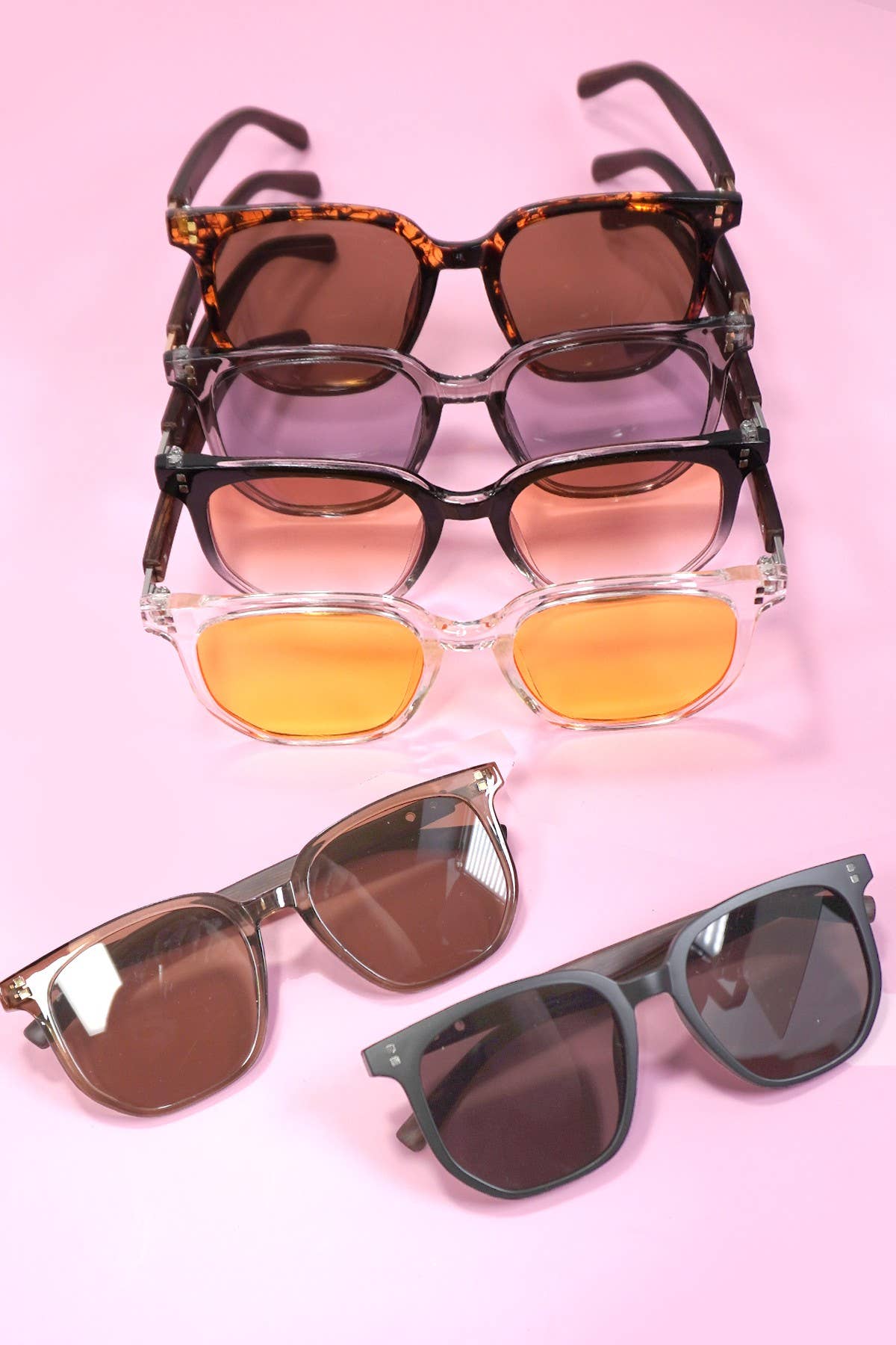 retro frame sunglasses  | G817
