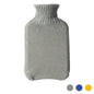 Hot Water Bottle Cover - Knitted - Grey