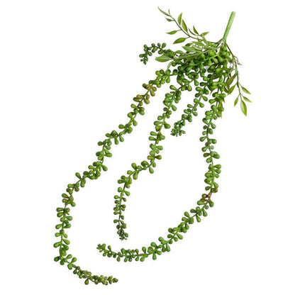 25" Cascading String of Pearls Sedum Succulent  Faux Plant