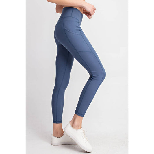 BASIC FULL LENGTH LEGGINGS WITH POCKETS