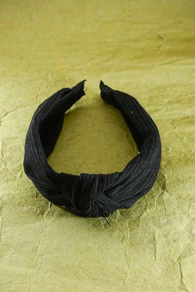 Knotted Corduroy Headband