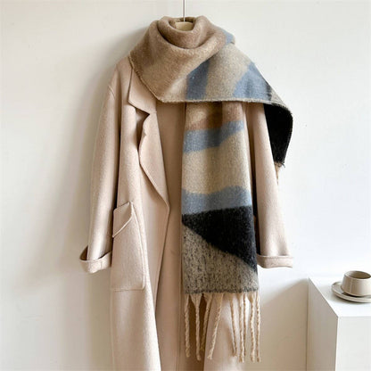 Color Autumn And Winter Scarf
