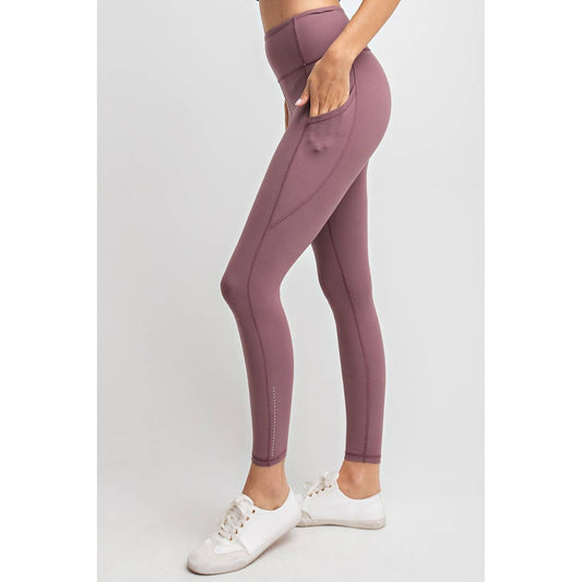 BUTTER SOFT FULL LENGTH LEGGINGS WITH REFLECTOR
