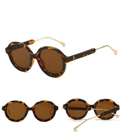 RETRO  ACETATE FRAME UV400 EYEWEAR SUNGLASSES | G824